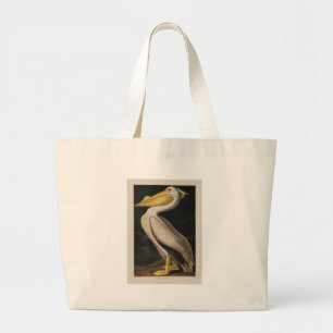 Audubon White Pelican Bird America Jumbo Tygkasse