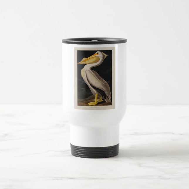 Audubon White Pelican Bird America Resemugg (Center)