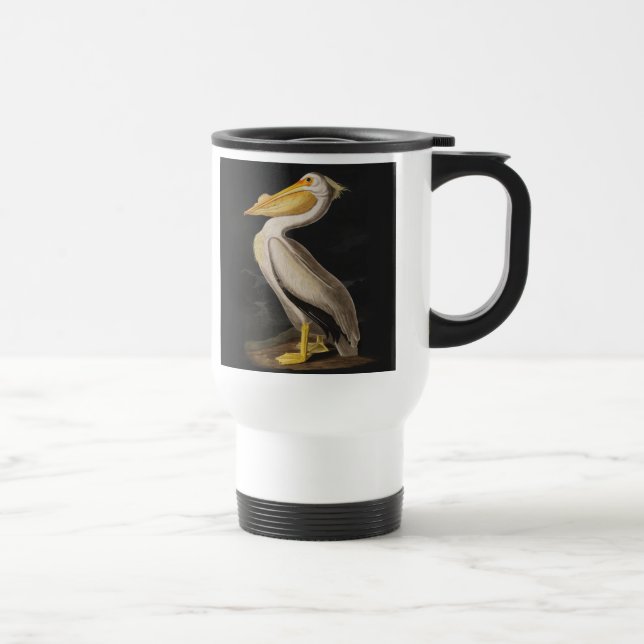 Audubon White Pelican Bird America Resemugg (Höger)