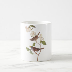 Audubon White Throred Sparrow Kaffemugg