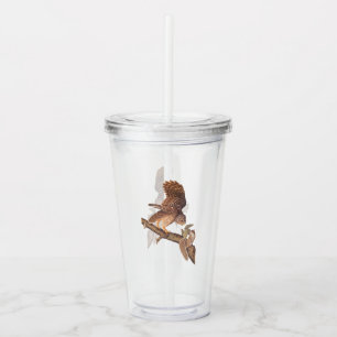Audubon's Barred Uggla och Squirrel Odd Friends Take Away Mugg