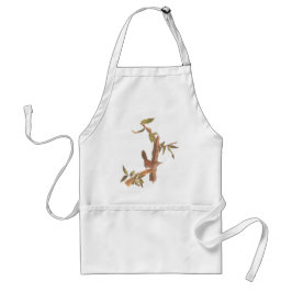 Audubon's Bewick's Long-Tails Wren Bird på Träd Förkläde