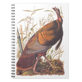 Audubon's Birds of America Vild Turkey Autumn Bird Anteckningsbok