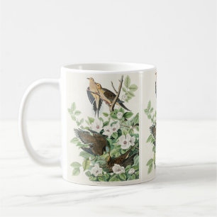 Audubon's Morgon Dove Carolina Pigeon Painting Kaffemugg