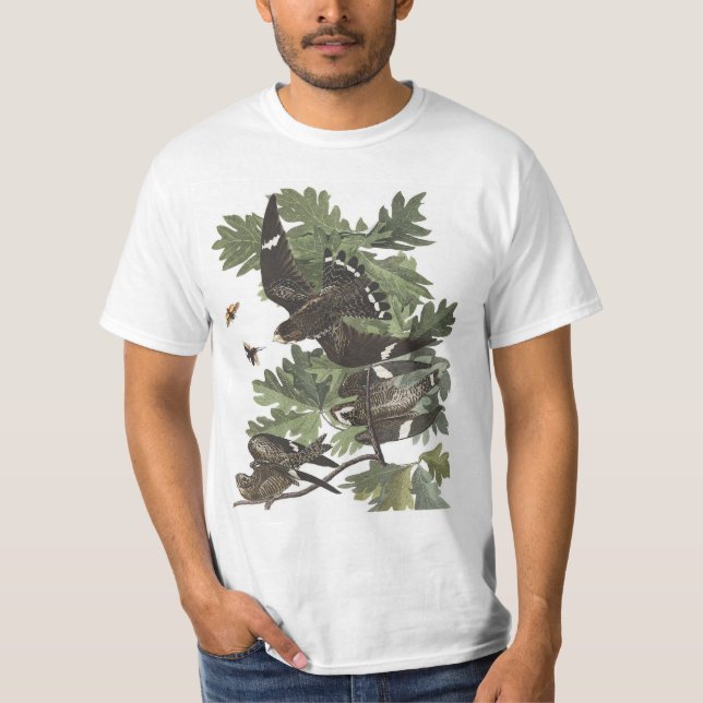 Audubons natthök tee shirt (Framsida)