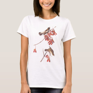 Audubons Ris Bunting Birds eller Bobolink Birds Tee Shirt