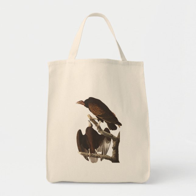 Audubon's Turkey Vculture Tygkasse (Framsidan)
