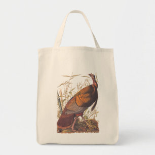 Audubon's Vild Turkey Game Fowl på hösten Tygkasse