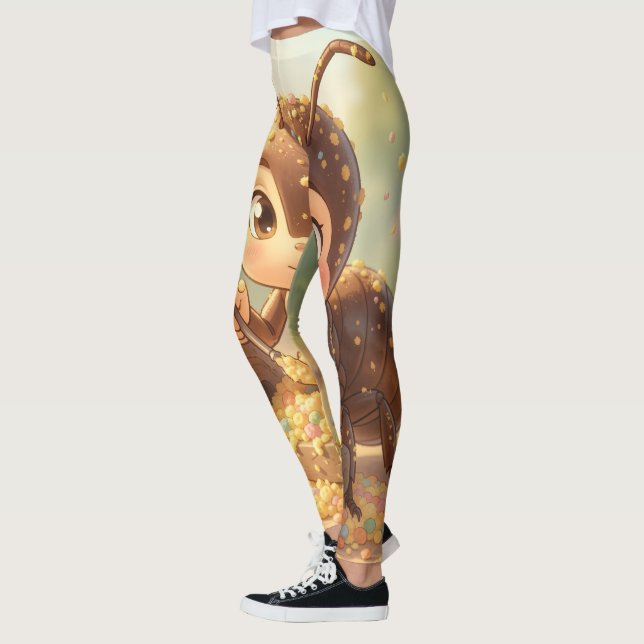 Auf den Spuren des Blütengoldes.3 Leggings (Vänster)