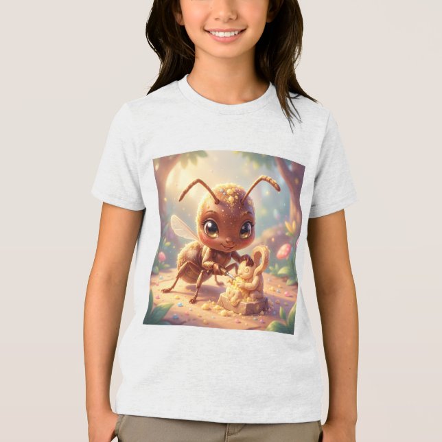 Auf den Spuren des Blütengoldes.4 T Shirt (Framsida)