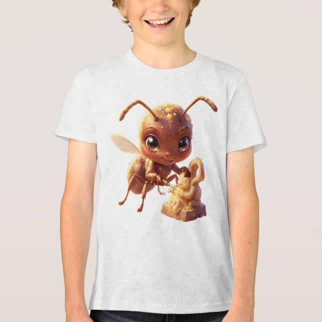 Auf den Spuren des Blütengoldes.4 T Shirt (Framsida)