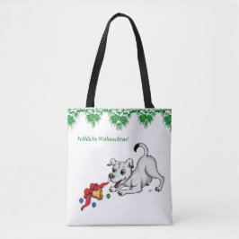 auf Deutsch Weihnachten mit Welpe Glocke und Boll Tygkasse