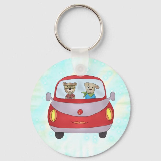 Auf und Davon Schlüsselanhänger Nyckelring (Framsida)