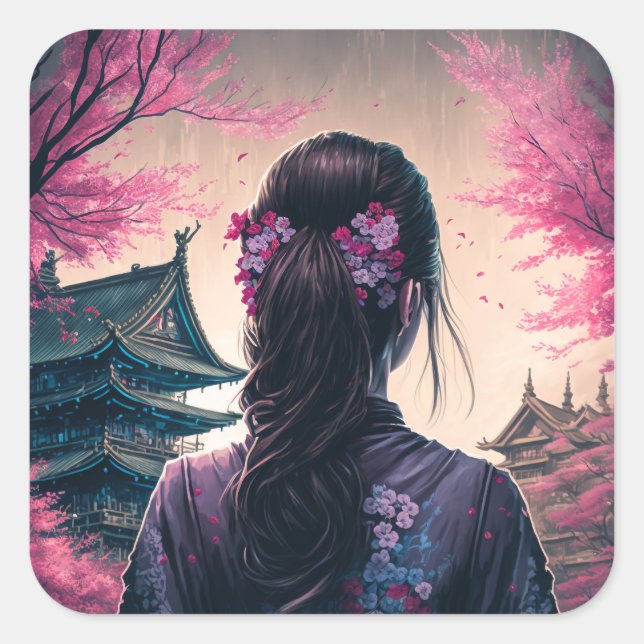 Aufkleber Fyrkantigt Klistermärke (Framsida)