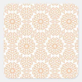 Aufkleber mit Vintage Muster Fyrkantigt Klistermärke