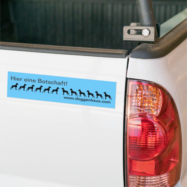 Aufkleber selbst beschriften bildekal (På lastbil)