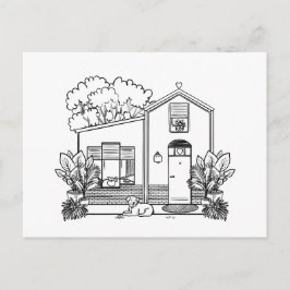 Aug House Helg Vykort