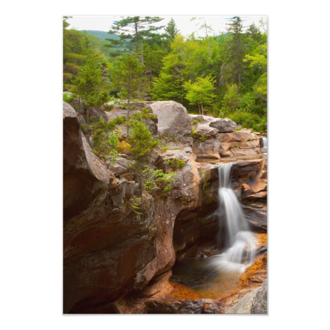 Auger Falls, Maine Fototryck (Framsidan)