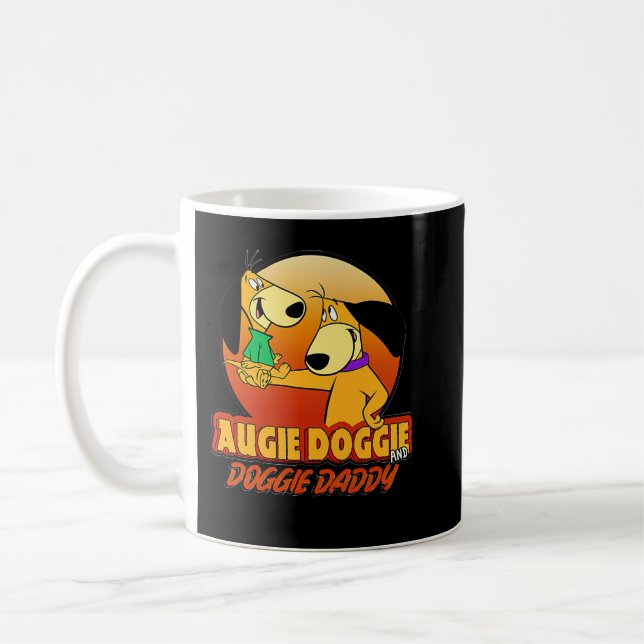 Augie Doggie och Doggie PappaEssential Copy Kaffemugg (Vänster)