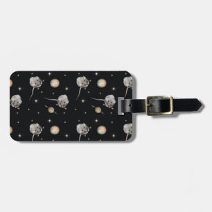 Augie och Planets Luggage Tag Bagagebricka
