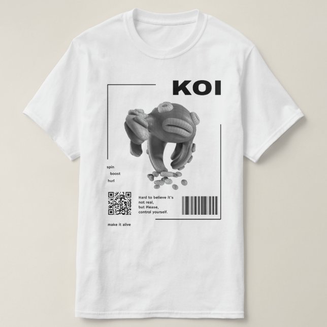 Augmented Reality T-shirt (Design framsida)