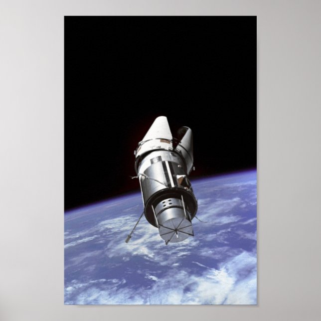 Augmented Target Docking Adapter för Gemini 9A Poster (Framsidan)