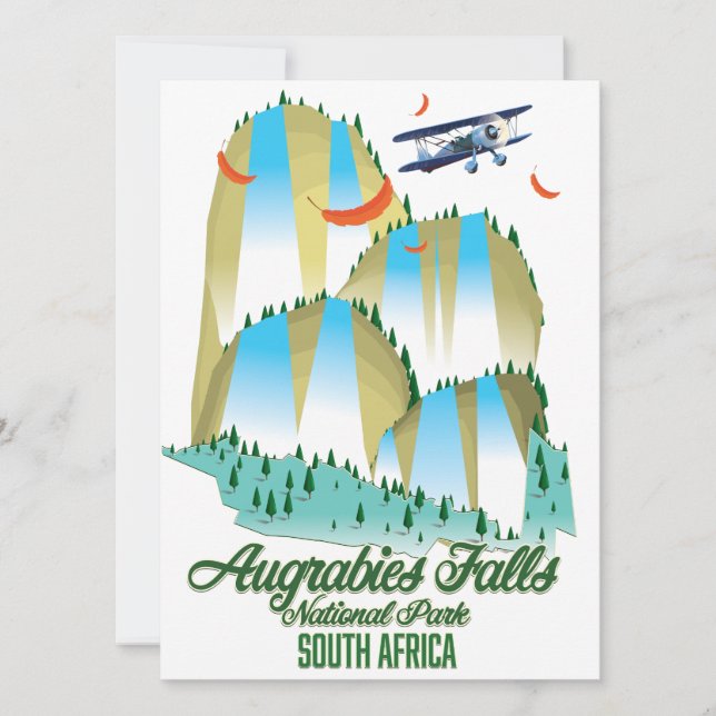 Augrabies Falls nationalpark Sydafrika (Framsida)
