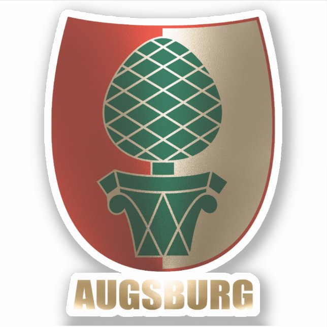 Augsburg Klistermärken (Framsida)