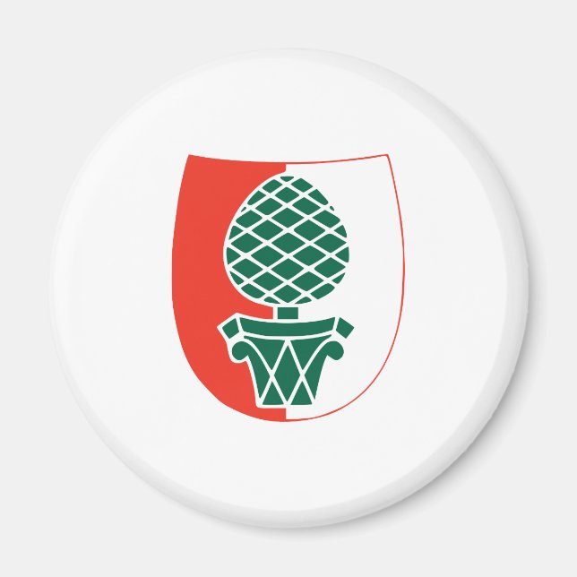 Augsburg-Officiellen Jackar av Arm Tyskland Herald Magnet (Framsidan)