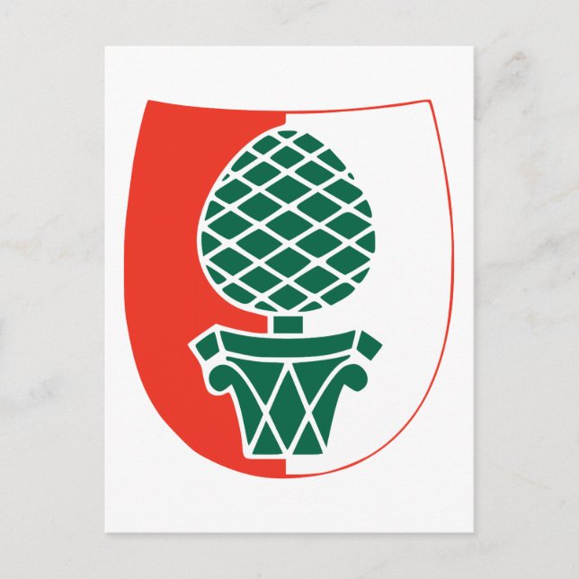 Augsburg-Officiellen Jackar av Arm Tyskland Herald Vykort (Framsida)