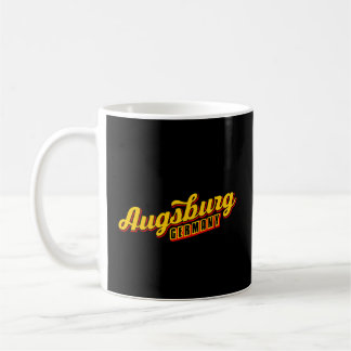 Augsburg Tyskland Kaffemugg