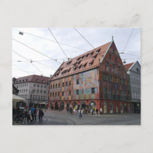 Augsburg, Tyskland Vykort