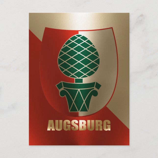 Augsburg Vykort (Framsida)
