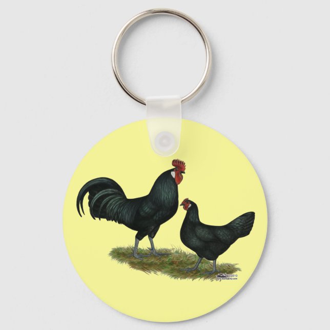 Augsburger Chickens Nyckelring (Framsida)