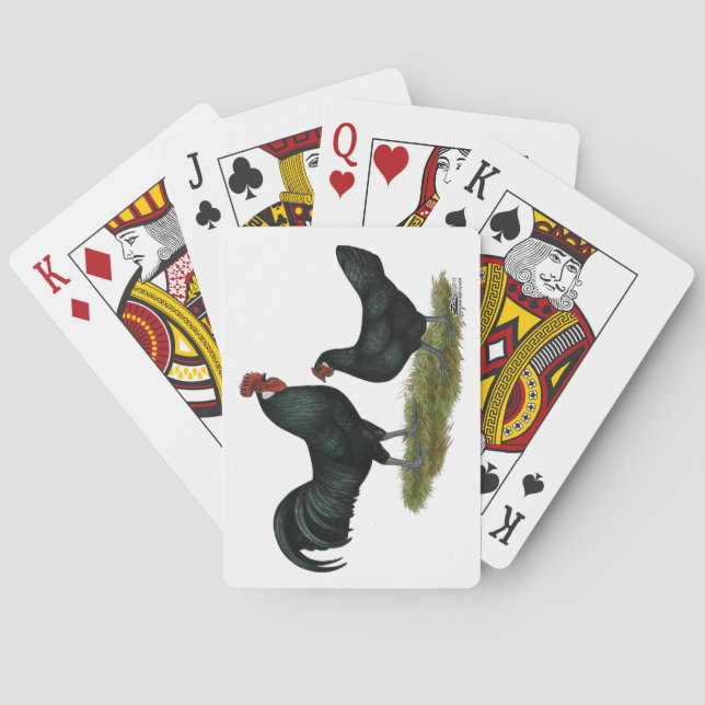 Augsburger Chickens Spelkort (Baksidan)