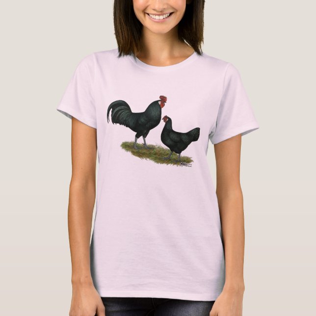 Augsburger Chickens Tee Shirt (Framsida)