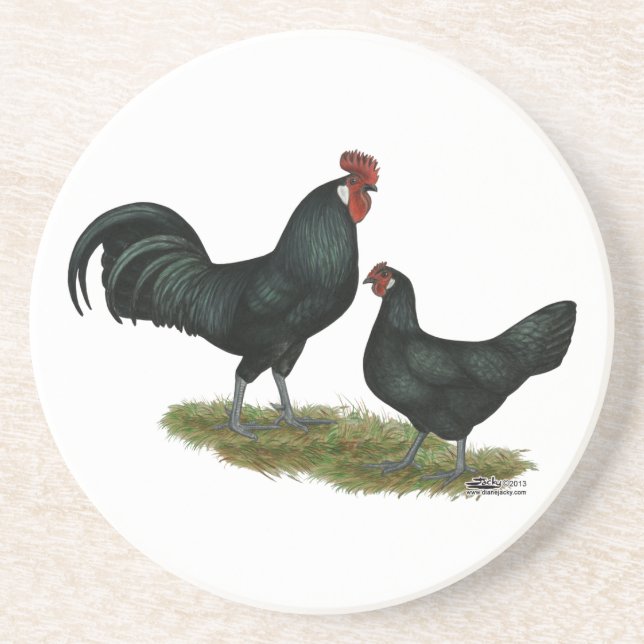 Augsburger Chickens Underlägg (Framsidan)