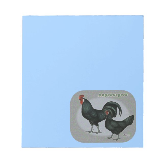 Augsburger Fowl Anteckningsblock (Framsida)