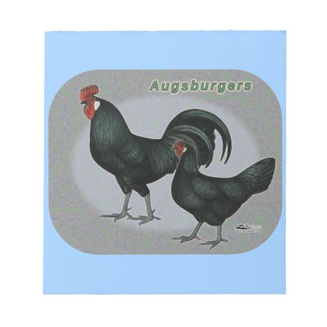 Augsburger Fowl Anteckningsblock (Framsida)
