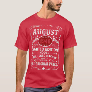 August 1940 Begränsad Edition Model well Oiled Mac T Shirt