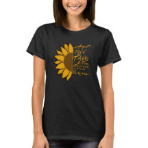 August 1988 Girls T-Shirt,Sunflower Birthday Gift