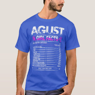 August Birthday-presenter födda i augusti Leo TShi T Shirt