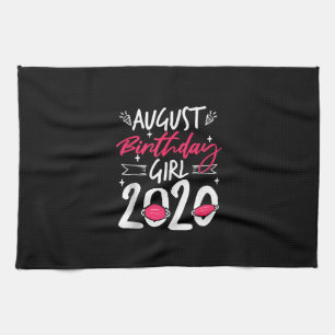 August Birthday Quarantine Gift Women Her Girl Leo Kökshandduk