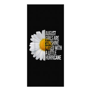 August Birthday Womens Gift Funny Quote Gift Reklamkort