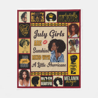 August Black Women Sunshine Mixed Fleecefilt