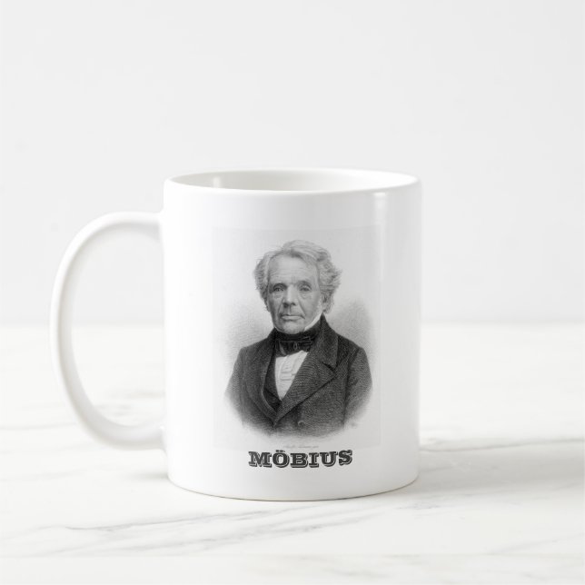 August Ferdinand Möbius Coffee Mugg (Vänster)
