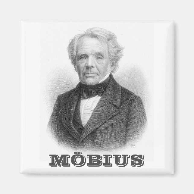 August Ferdinand Möbius Magnet (Framsidan)