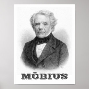 August Ferdinand Möbius Poster