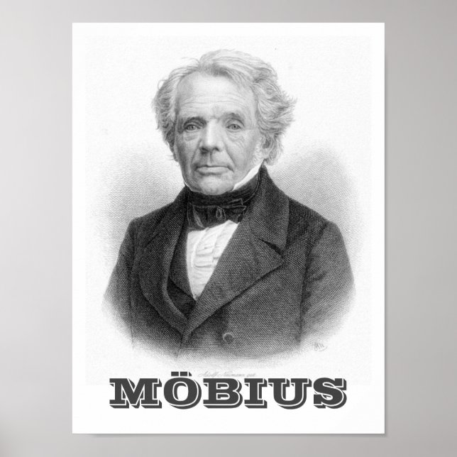 August Ferdinand Möbius Poster (Framsidan)