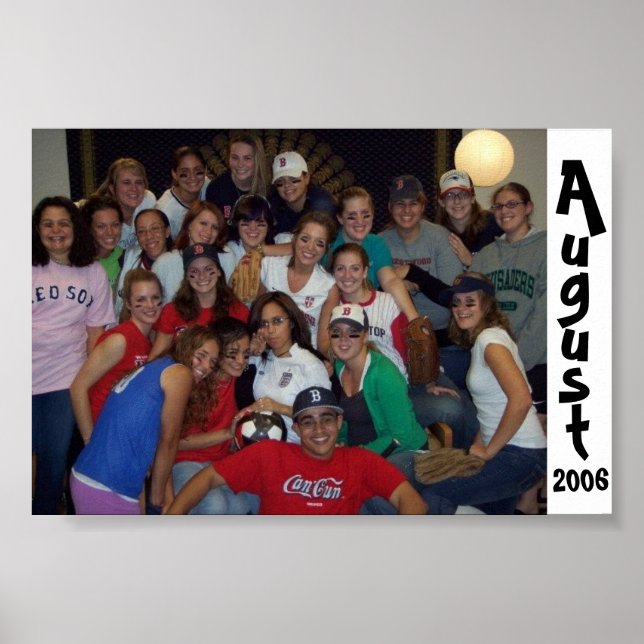 August Girls of First Willy Poster (Framsidan)